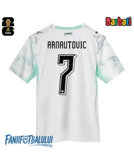 Austria Marko Arnautovic #7 Tricou Fotbal Replică Mondial 2026 Barbati Deplasare